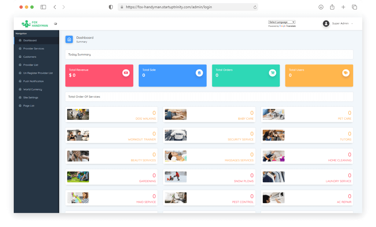 Handyman uber for handyman app