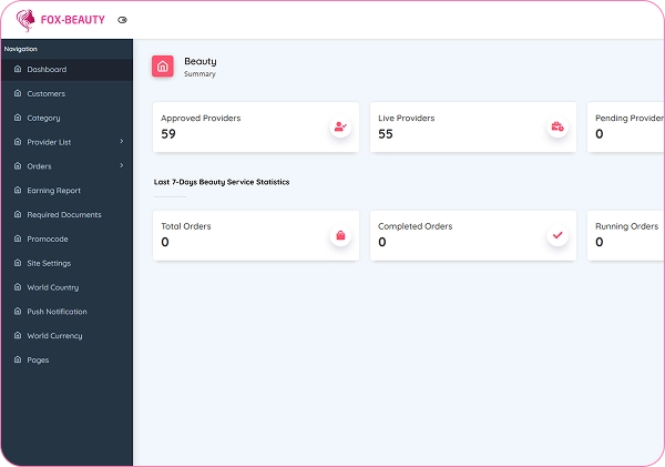 Super Admin Web Panel