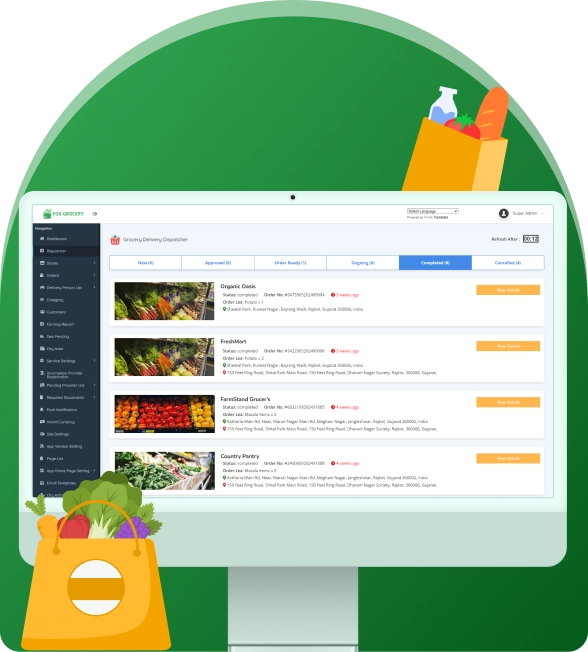 Web Admin Panel Features