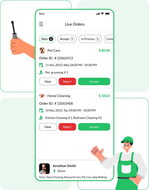 Provider App Features