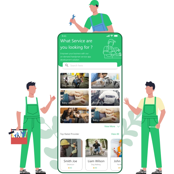 Uber-like handyman app for on-demand home services