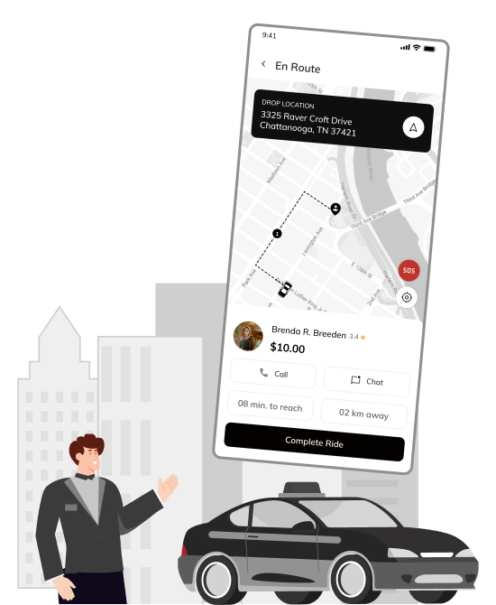 Driver App Features